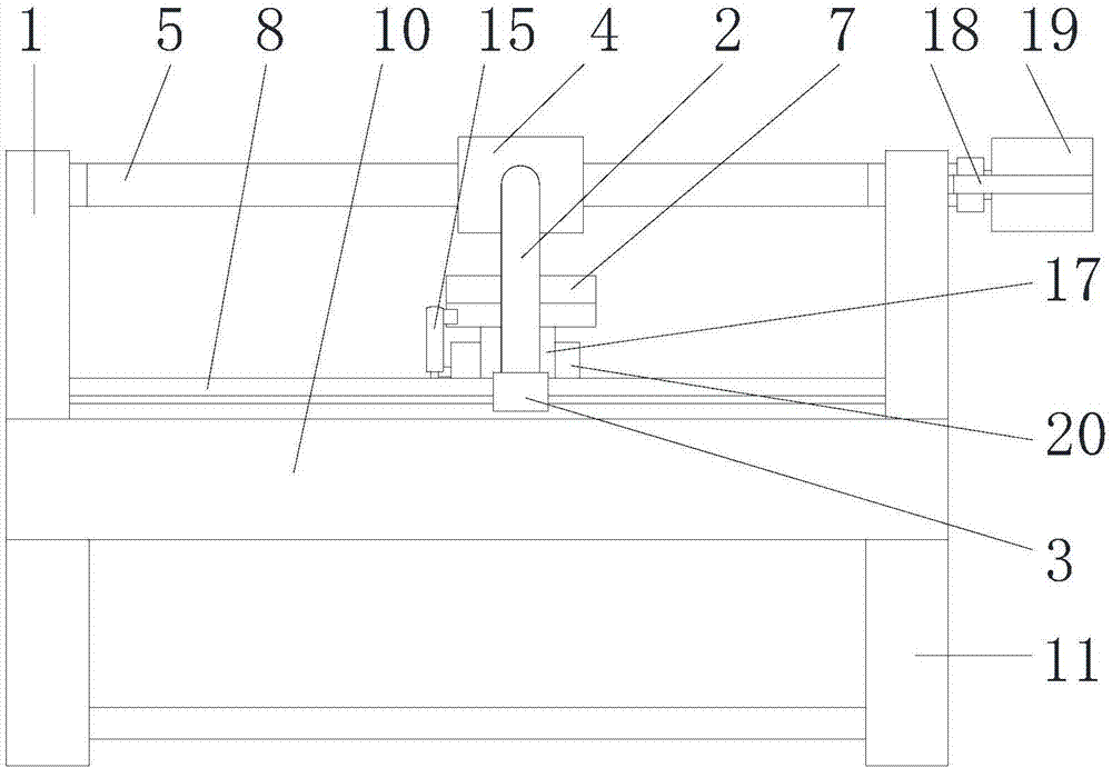 一种建筑工程用型材快速切割设备的制作方法