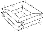 可折叠方盒的制作方法