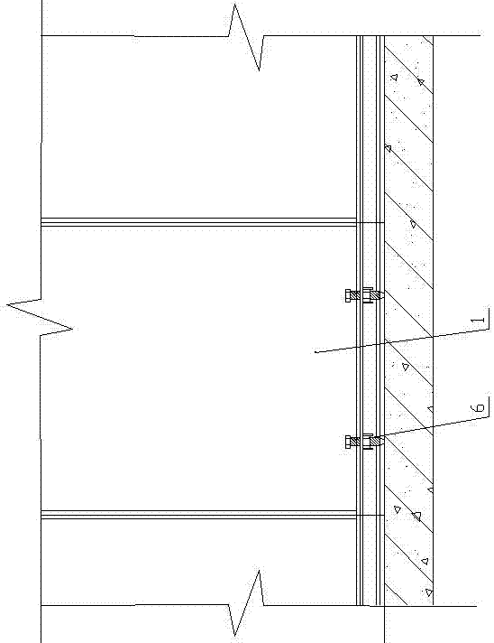 墙体浇筑用铝模板调平及加固结构的制作方法