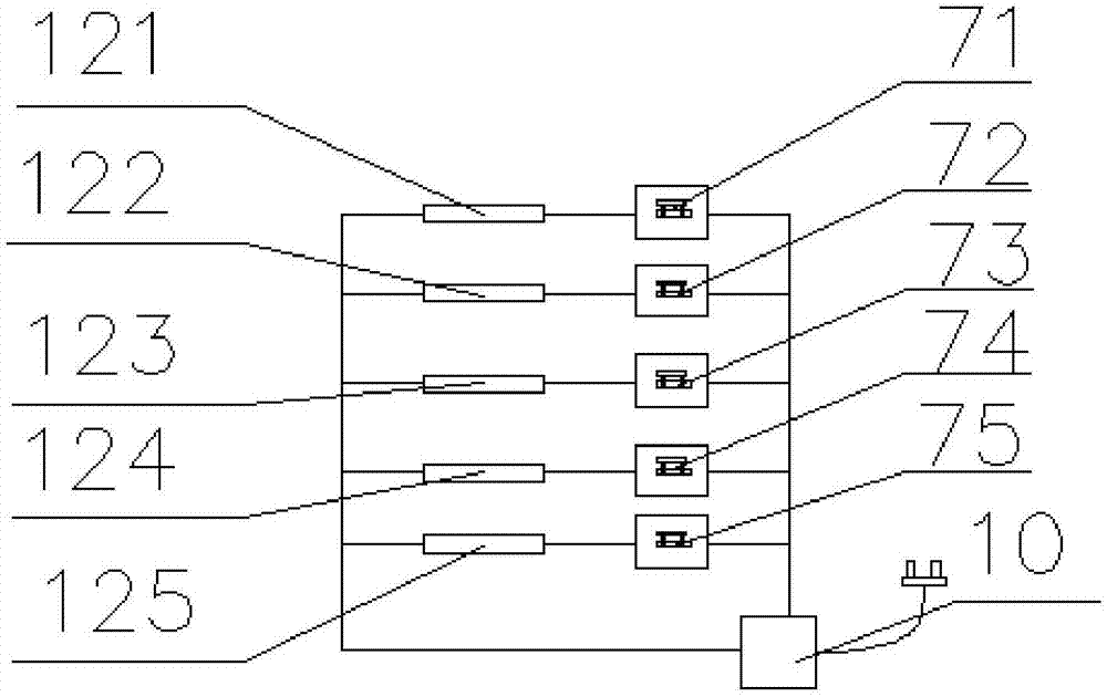 一种基于LED灯源的人体结构模型的制作方法