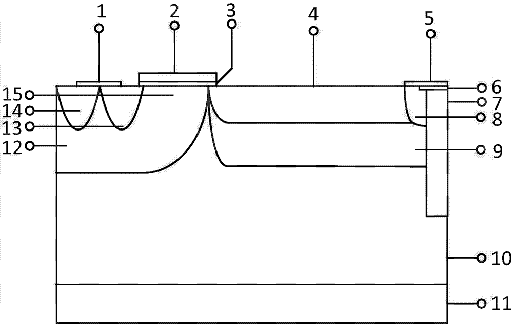 高K介质沟槽横向超结双扩散金属氧化物宽带隙半导体场效应管及其制作方法与流程