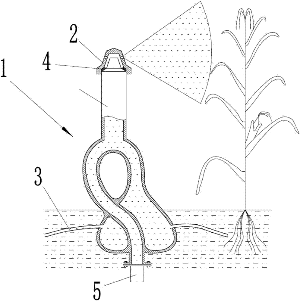 一种玉米灌溉设备的制作方法