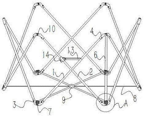 一种布套固定方式的儿童游戏床围栏的制作方法