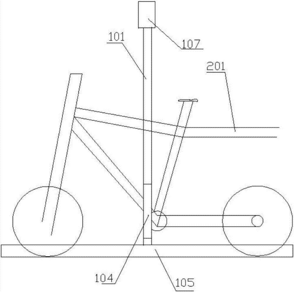 x技术 最新专利 自行车,非机动车装置制造技术  图1为本发明创造具体