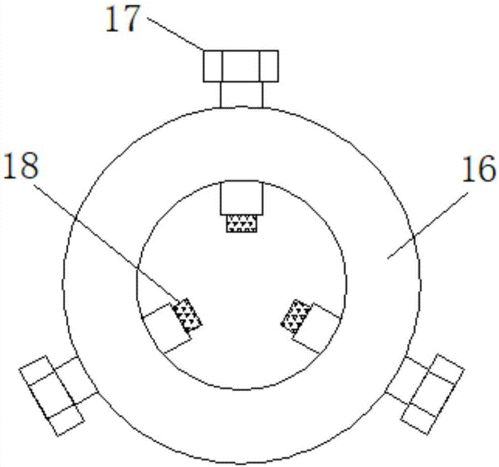 一种可更换芯头的内螺纹管成型机的制作方法