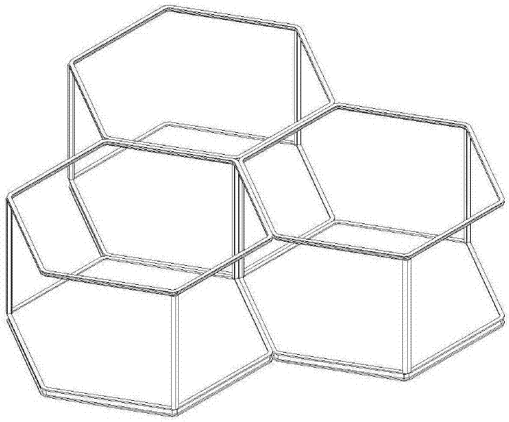 一种六边形装配式建筑结构的制作方法