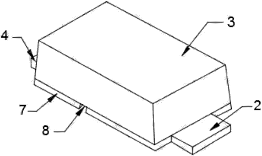 一种减薄的SOD-123贴片二极管的制作方法