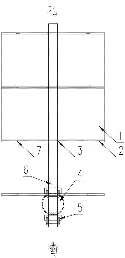 一种山地光伏电站支架系统的制作方法