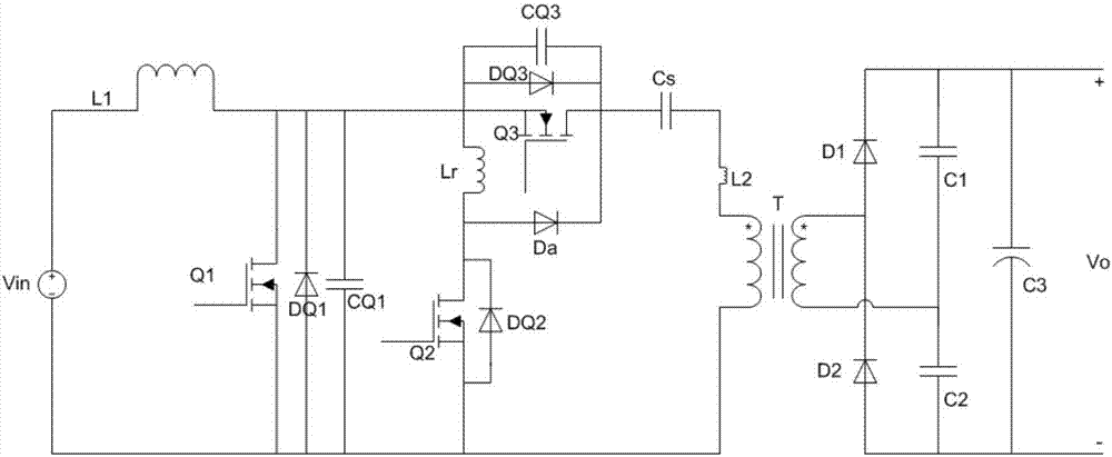 一种隔离型cuk软开关变换器的制作方法