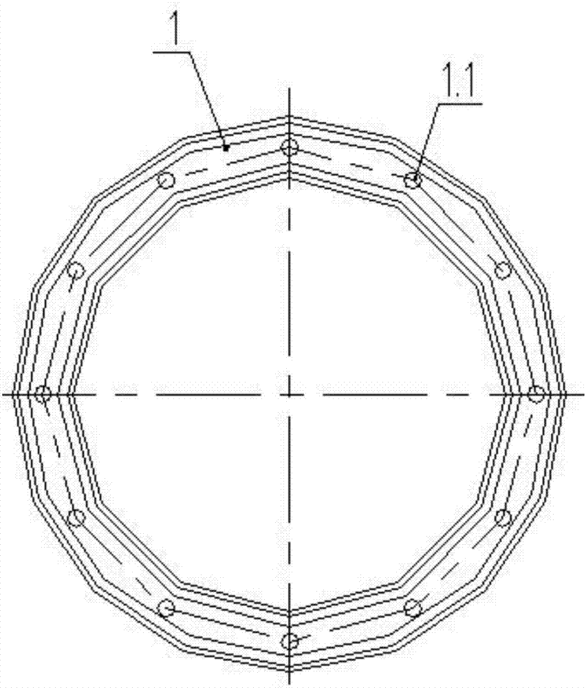 双密封槽套管座壳体法兰的制作方法