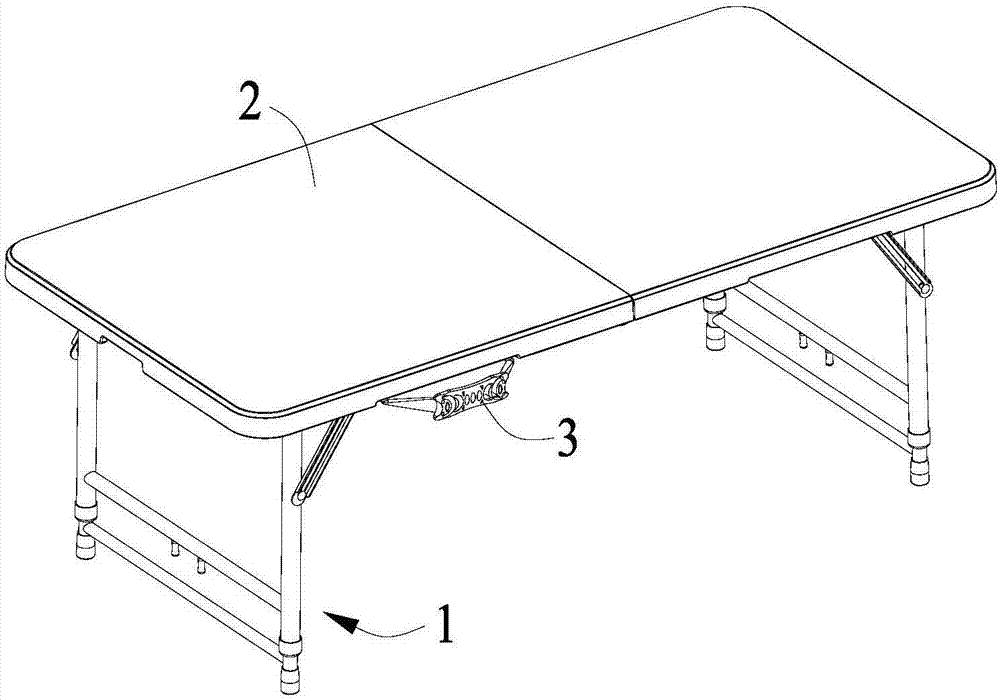 一种高度可调的桌子及调节其高度的伸缩架的制作方法