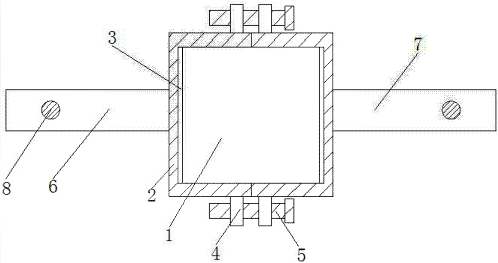 方柱连接钢结构的制作方法