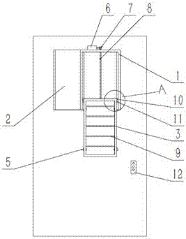 一种带升降式内柜体的橱柜的制作方法