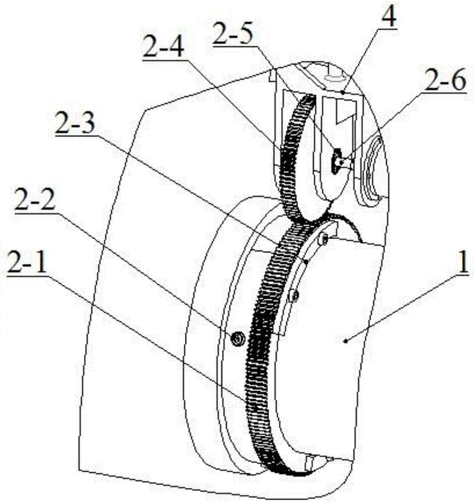 一种用于无伸出端大直径旋转轴的测速装置的制作方法