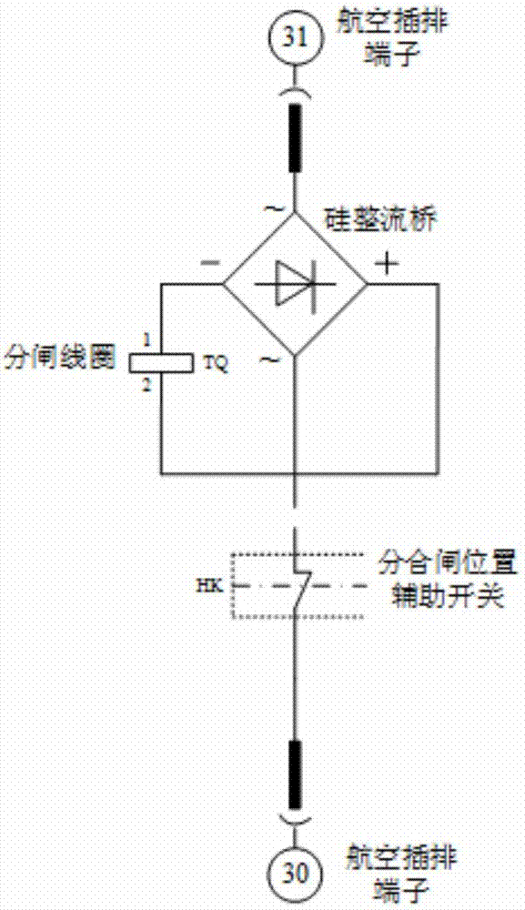 一种真空断路器分合闸线圈直流电阻测量装置的制作方法