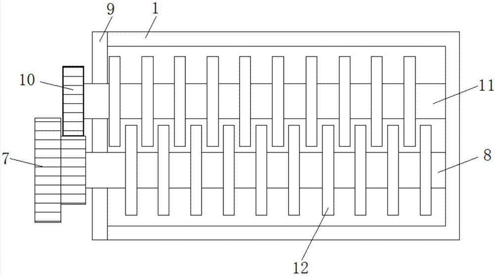 一种建筑施工加工用石料高效碾碎设备的制作方法