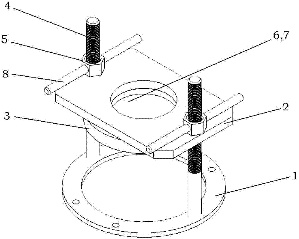 预冷器控制活门弹簧安装工装的制作方法