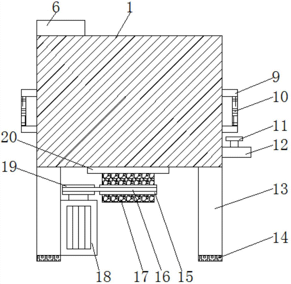 一种建筑工地用水泥搅拌机的制作方法