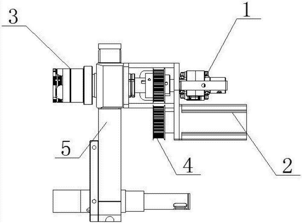 一种隔膜分切机的滑差式双气路旋转机构的制作方法