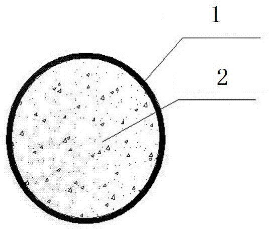 一种PHC管桩作支撑体系格构柱的钢支撑连接段连接器的制作方法