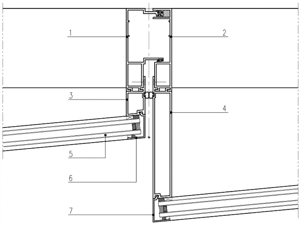 锯齿形状阶差单元幕墙的制作方法
