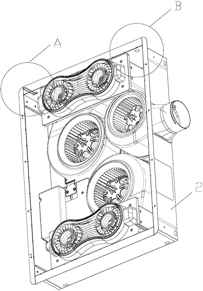 拼接式壳体及吊顶式集成电器的制作方法