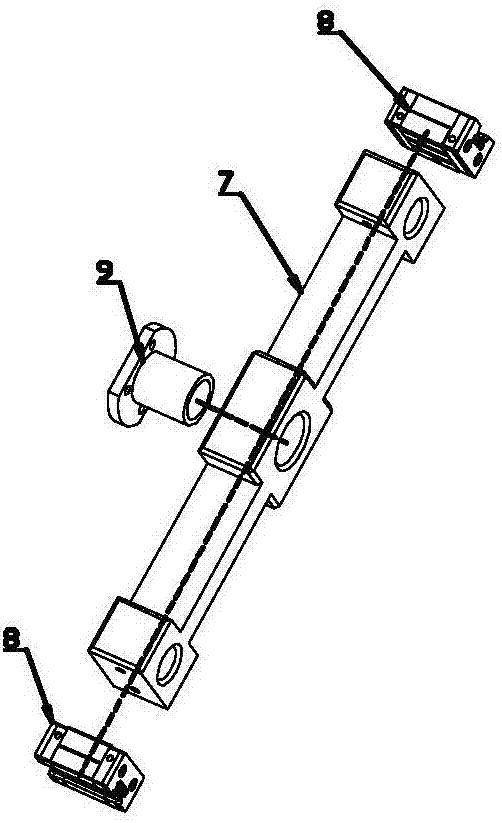 一种车辆电动尾门撑杆安装弹簧装置的制作方法