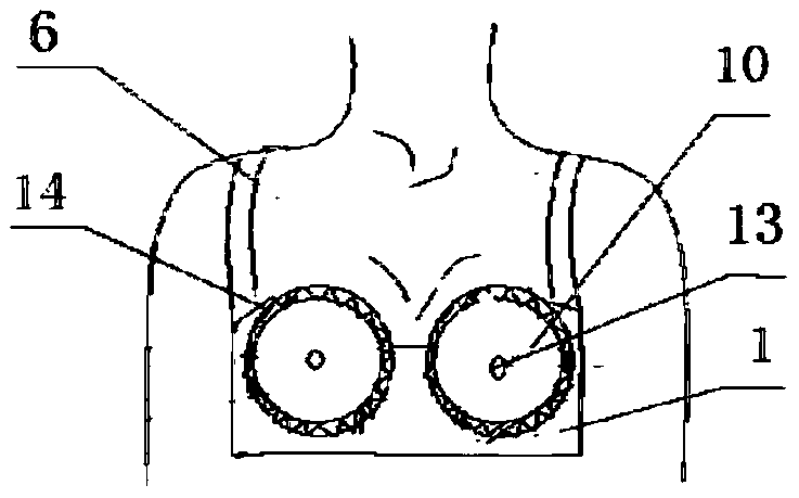 跳跳保健文胸内衣的制作方法