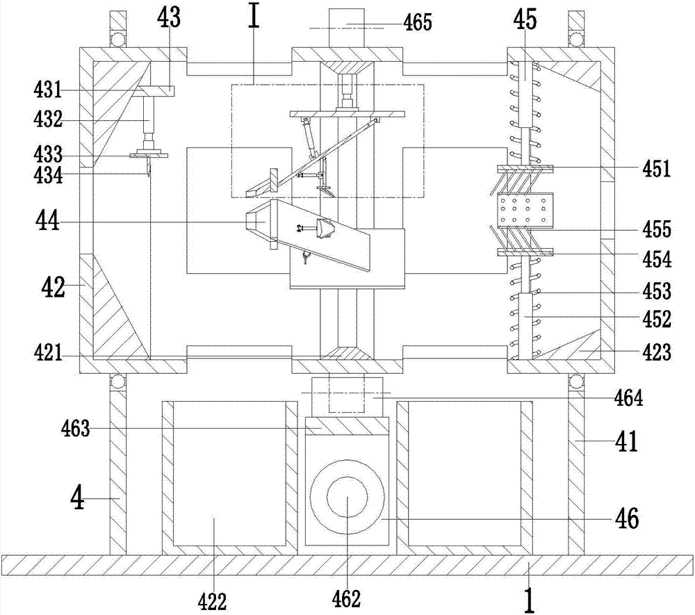 一种电缆线中废旧铝线线圈表面绝缘体高效分离装置的制作方法