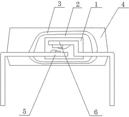 阻断外界光干扰的光电耦合器封装结构的制作方法