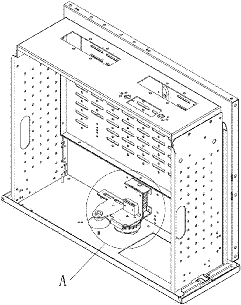 一种低压配电出线柜抽屉单元的锁止机构的制作方法