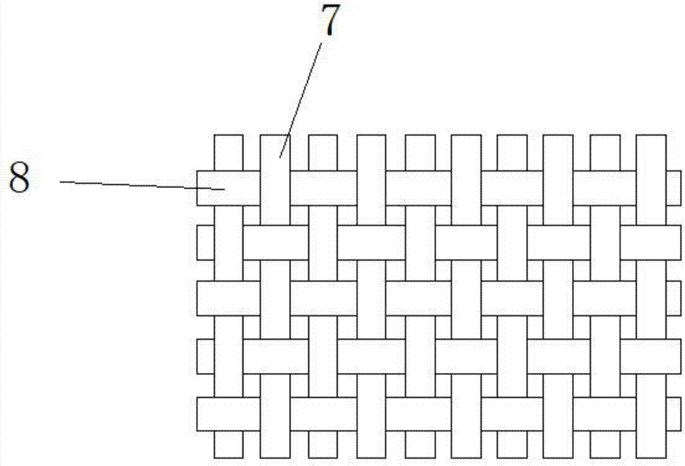 一种防水防污篷盖布的制作方法