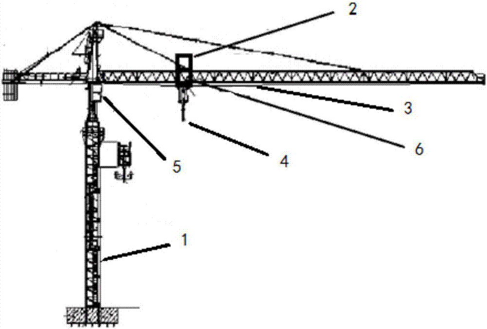 一种装配式建筑预制构件的塔吊定位装置及方法与流程