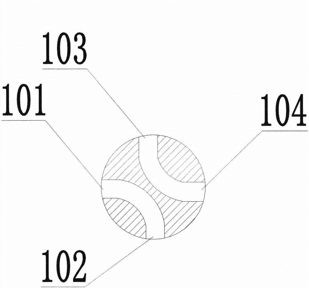 一种新型脱水装置管路连接方式的制作方法