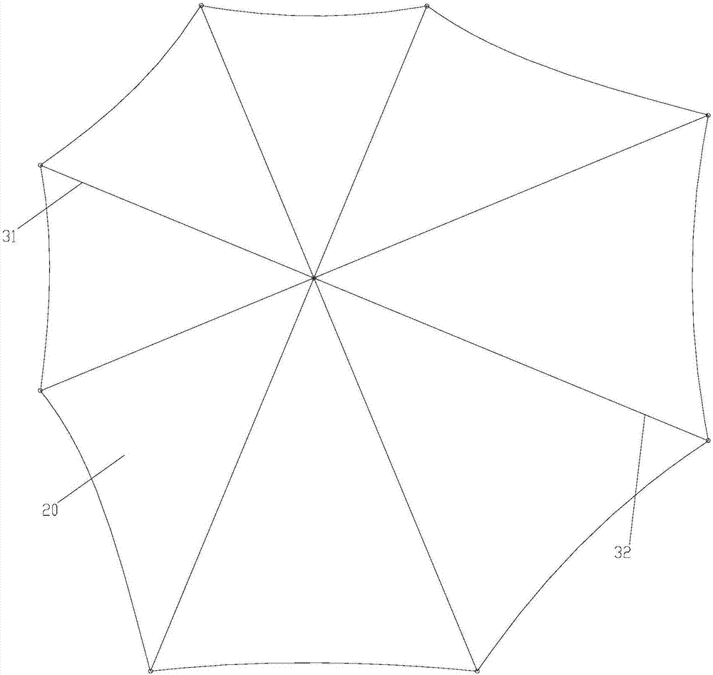 异形伞的制作方法