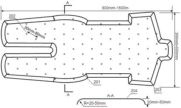 无死角烫衣板的制作方法