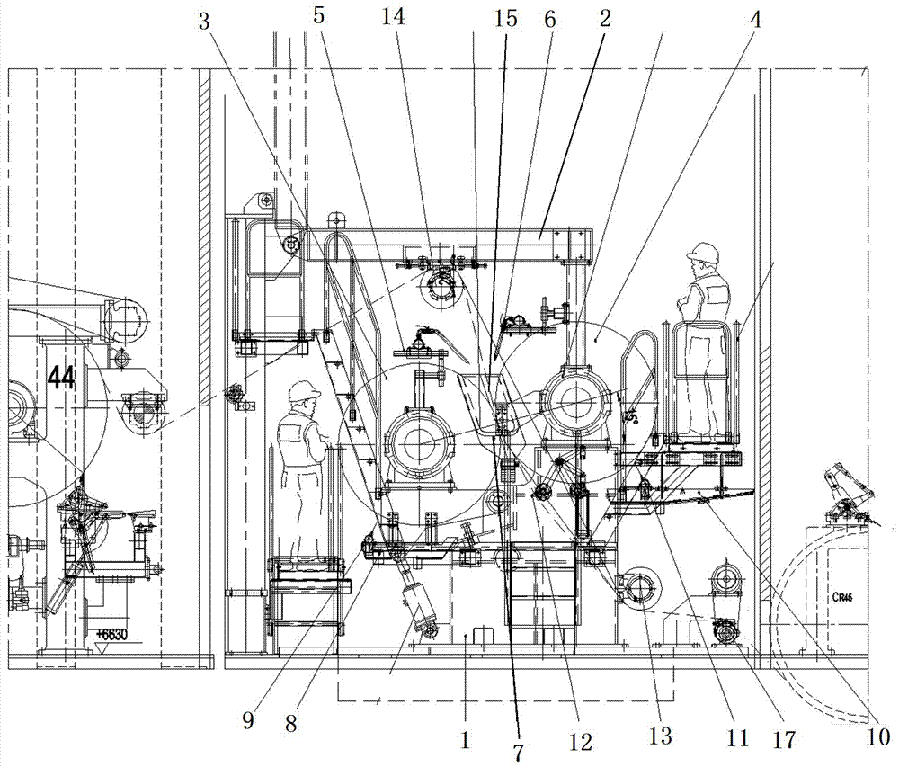 一种用于造纸机的二次施胶系统及其施胶工艺的制作