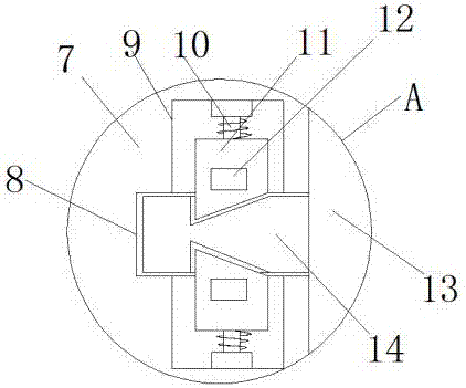 一种消失模砂箱防撞击缓推机构的制作方法