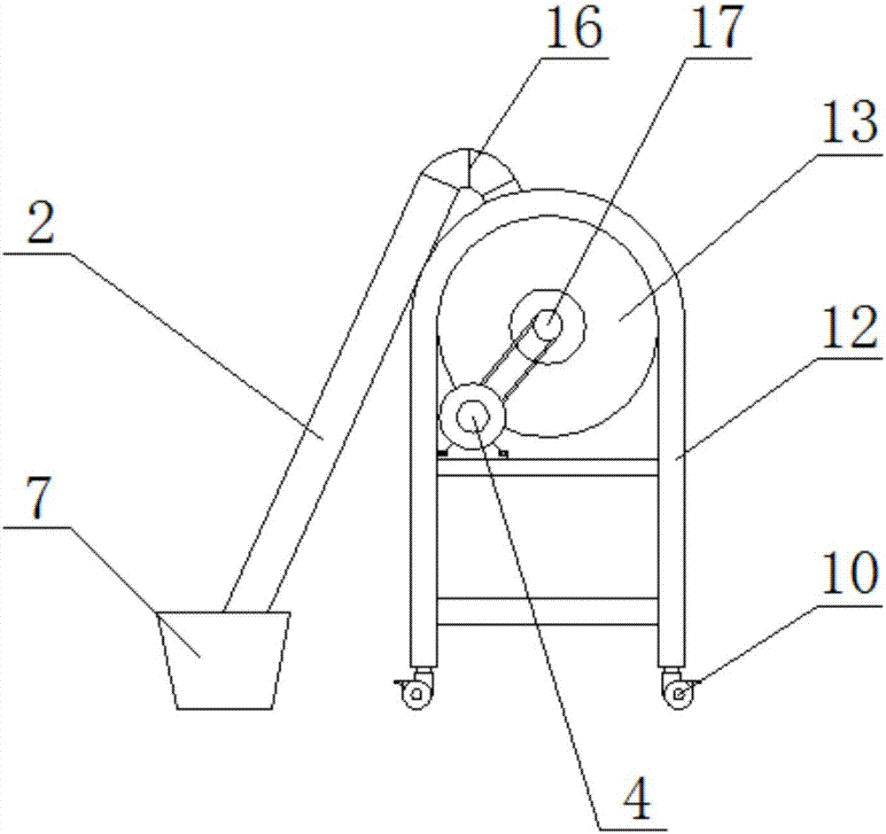 一种节能型建筑材料搅拌装置的制作方法