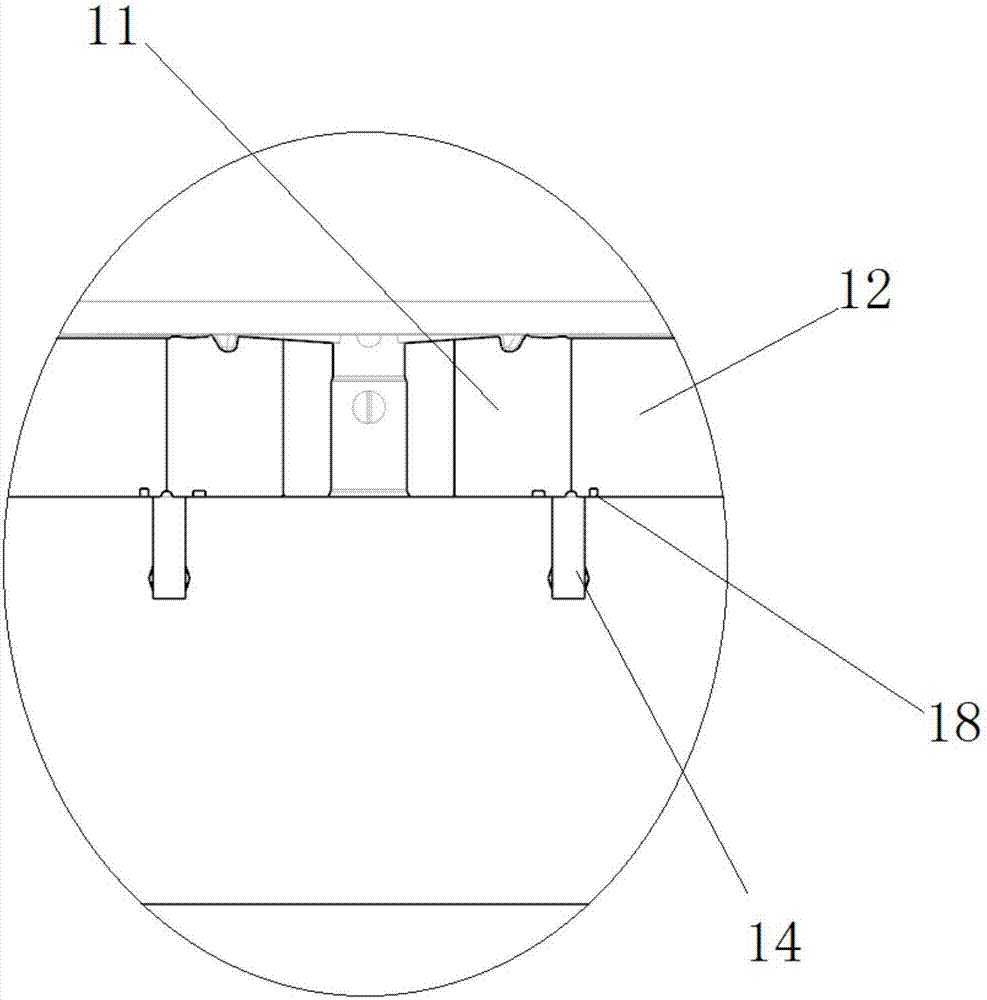 一种双面模内贴标模具的制作方法