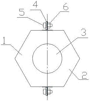 用于屋面垂直排气管底座浇筑的模具的制作方法