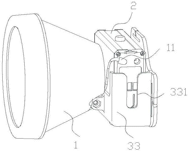 一种可拆卸式头灯的制作方法