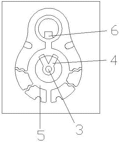 北方奔驰中桥圆柱齿轮减速器壳铸造专用模具的制作方法