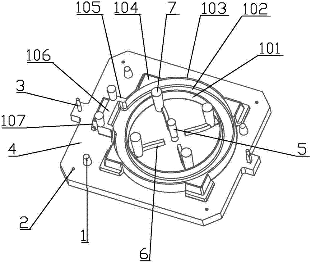 一种CT扫描仪支架砂型重力铸造模具的制作方法