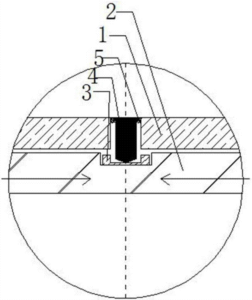 一种装有定位销的钢衬超高分子量聚乙烯复合管的制作方法