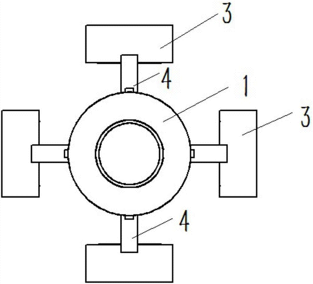 一种新型智能无线测试桩固定座的制作方法