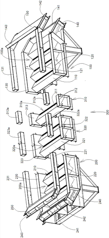 一种装配式建筑预制楼梯用拼装式组合通用模具的制作方法