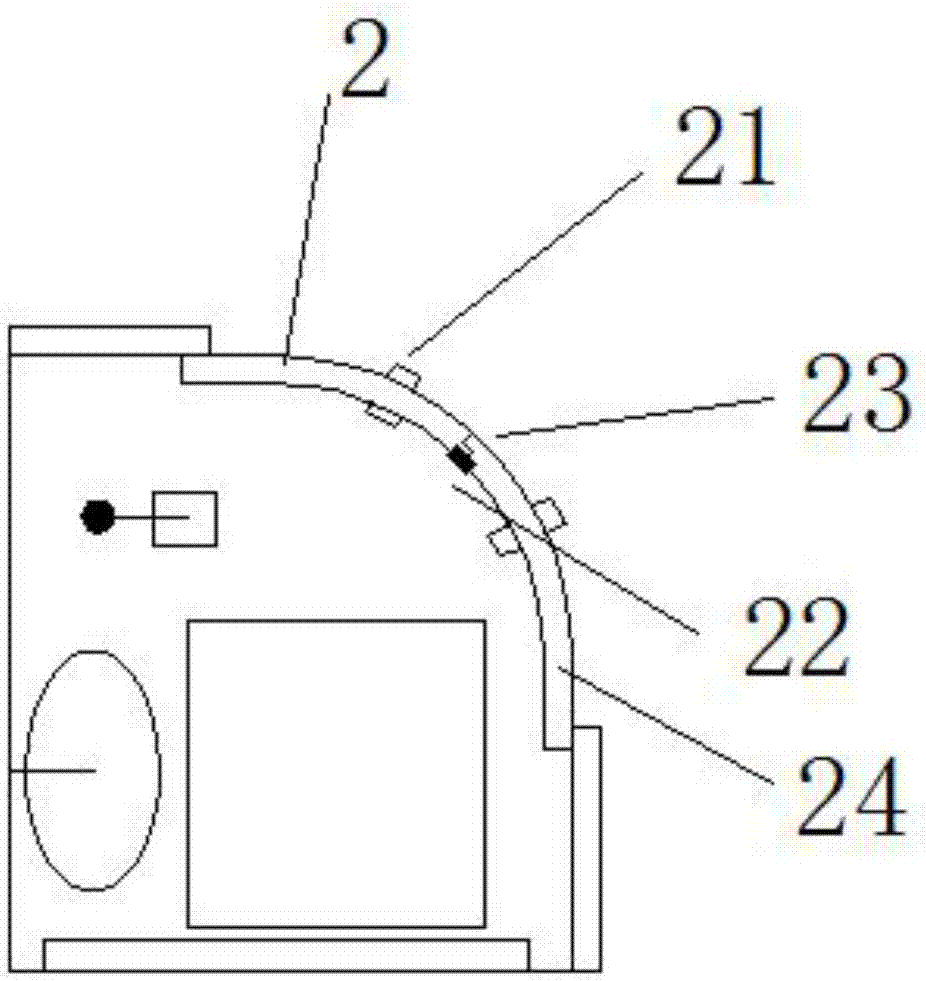 一种客车驾驶员保护罩及其轨道的制作方法