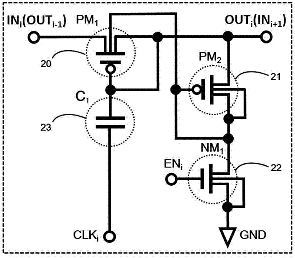 电荷泵增压单元电路的制作方法