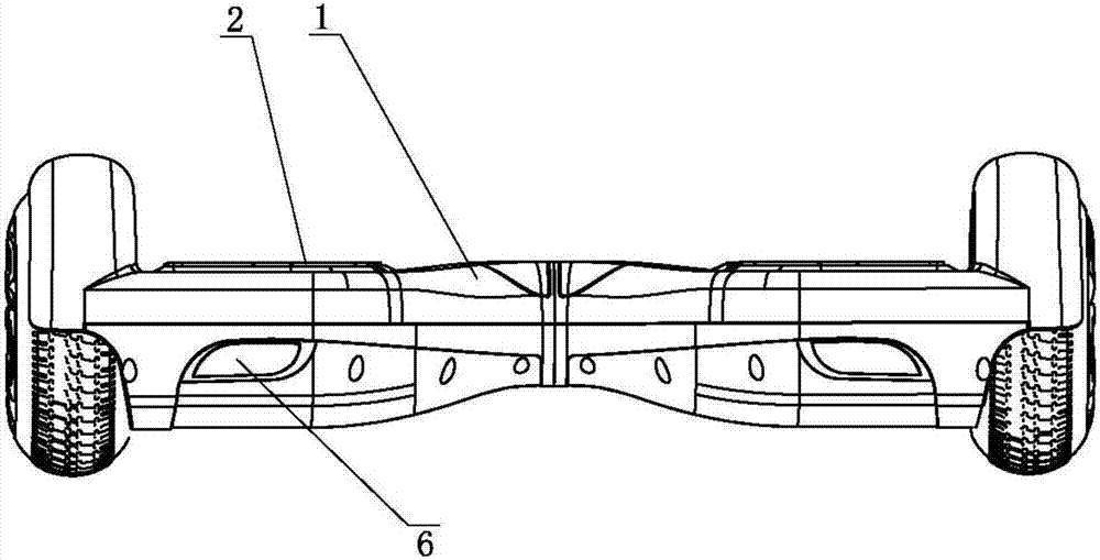 一种安全性能高的平衡车的制作方法